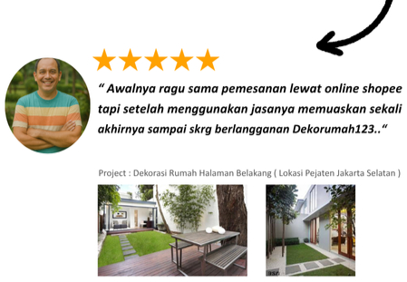 Dekorasi halaman belakang